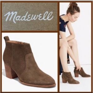 Madewell Brenner Suede Boots